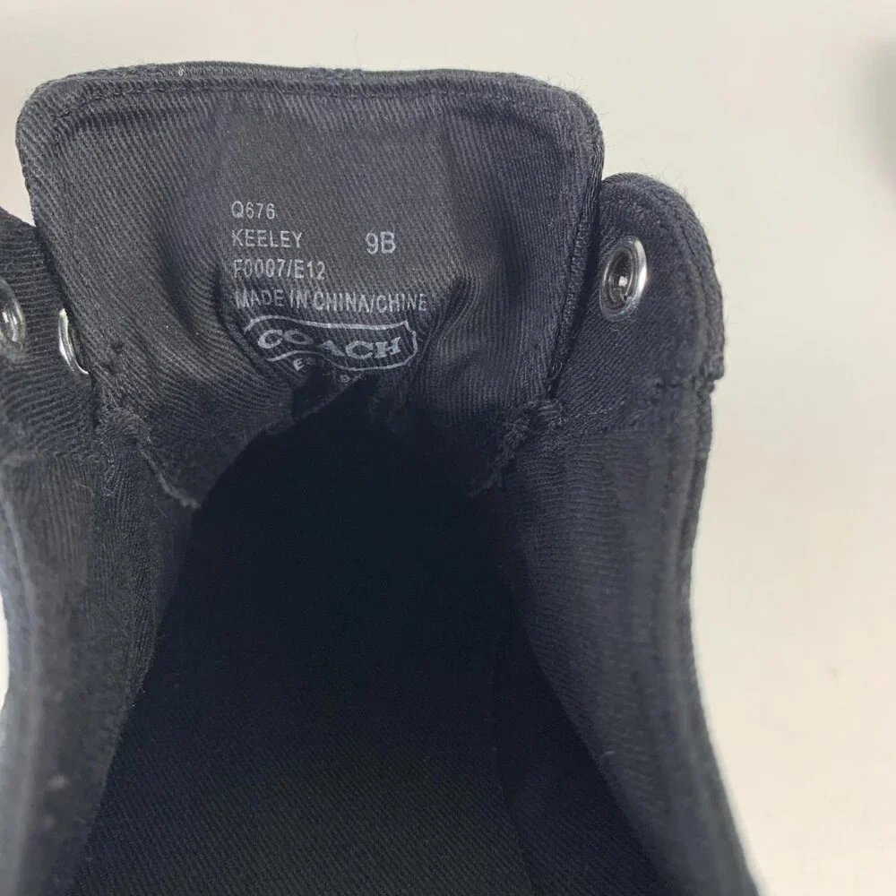 Coach Women's Black Trainers - Picture 8 of 8